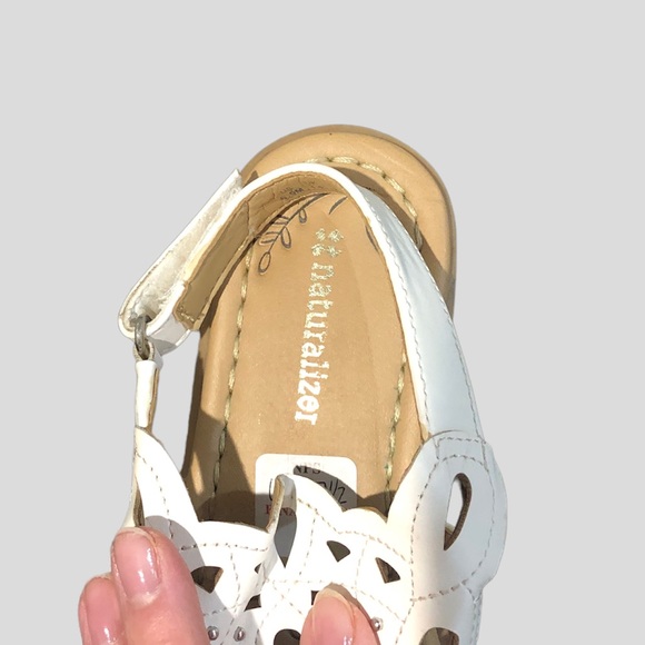 white Naturalizer Sandals - Picture 4 of 4